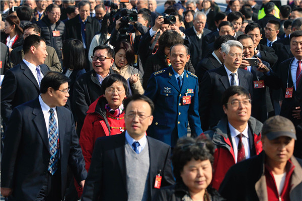 全國政協十二屆五次會議在京開幕