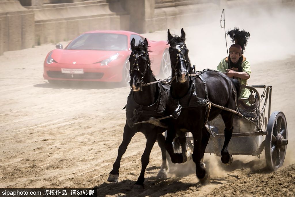 意大利最奇葩的賽事：馬車(chē)和法拉利比誰(shuí)跑得快