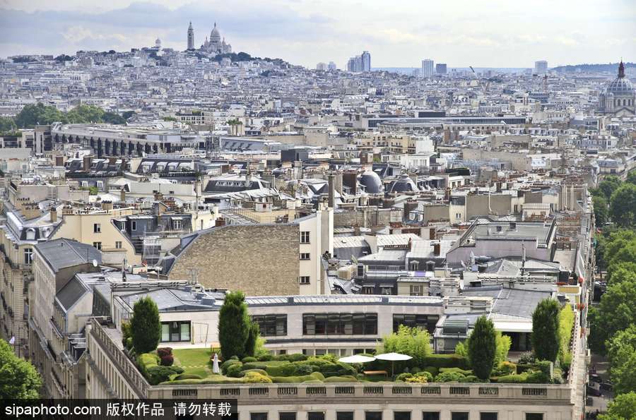 你眼中的巴黎！巴黎上空俯瞰城市圖景