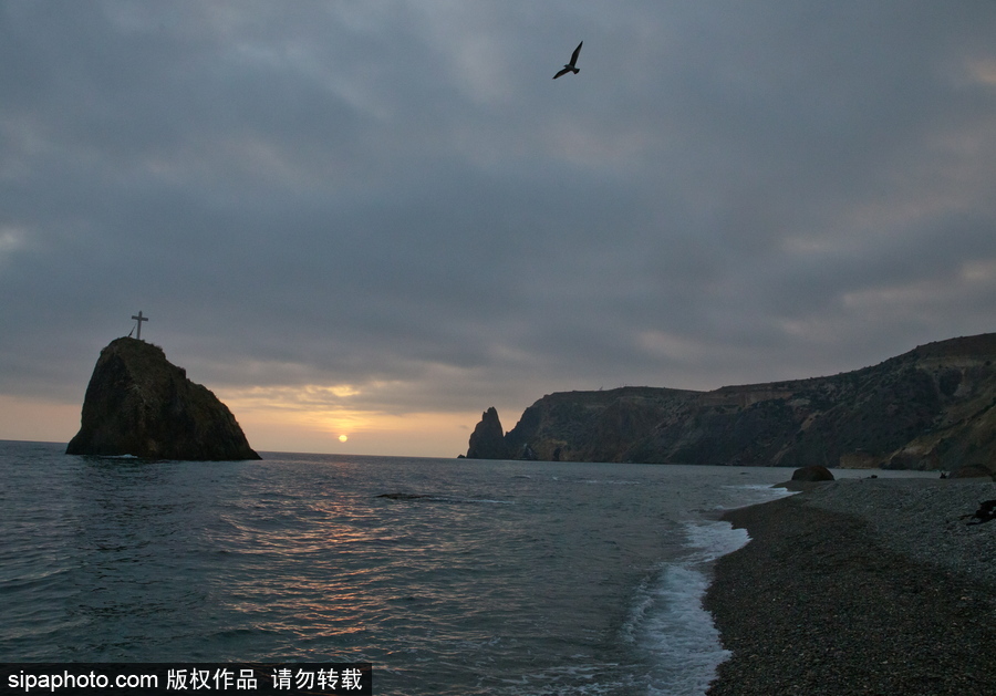 俄羅斯克里米亞黑海沿岸風(fēng)光美景