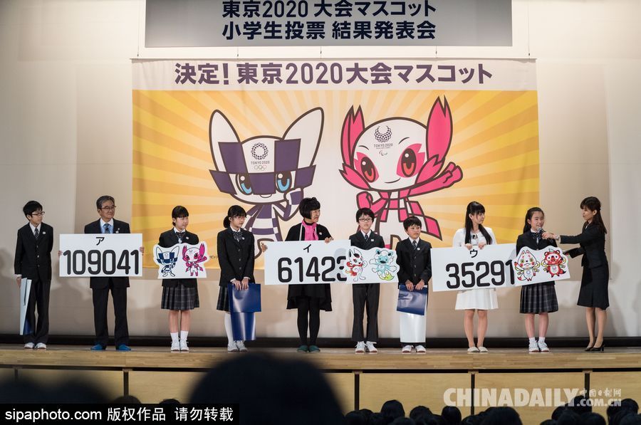 2020東京奧運(yùn)會(huì)吉祥物誕生！充滿二次元風(fēng) 由全日本小學(xué)生票選